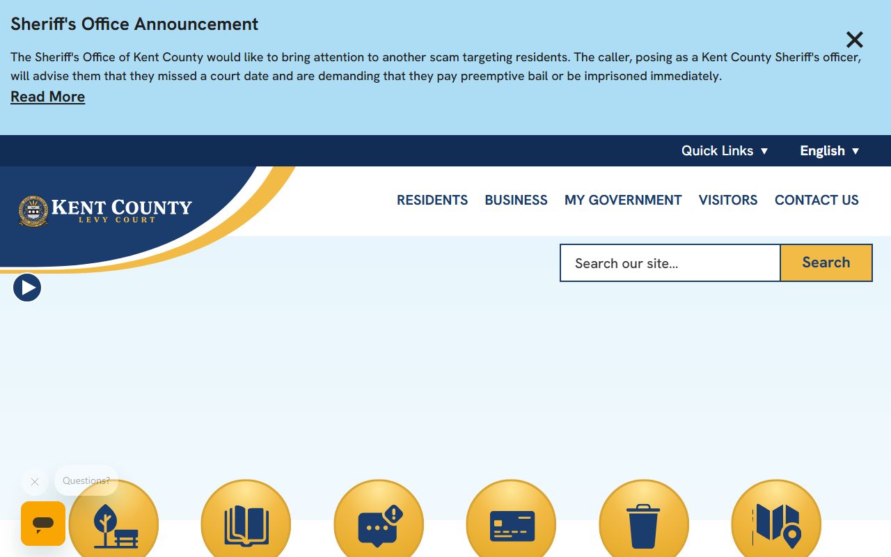 Kent County Sheriff Office Harrington law enforcement arrest records